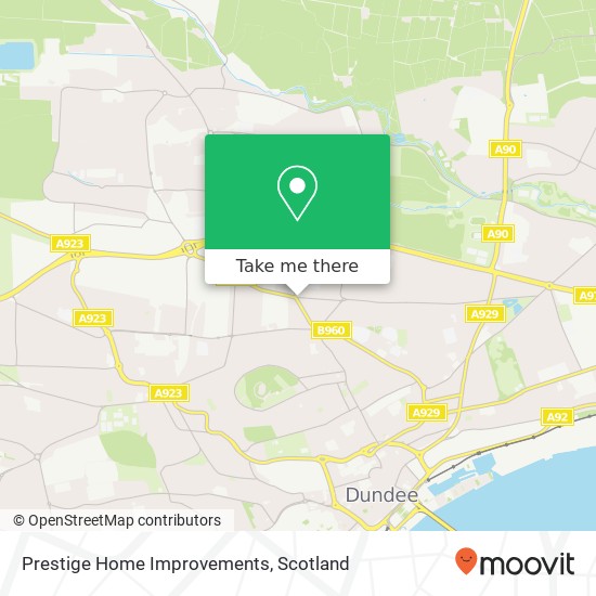 Prestige Home Improvements map