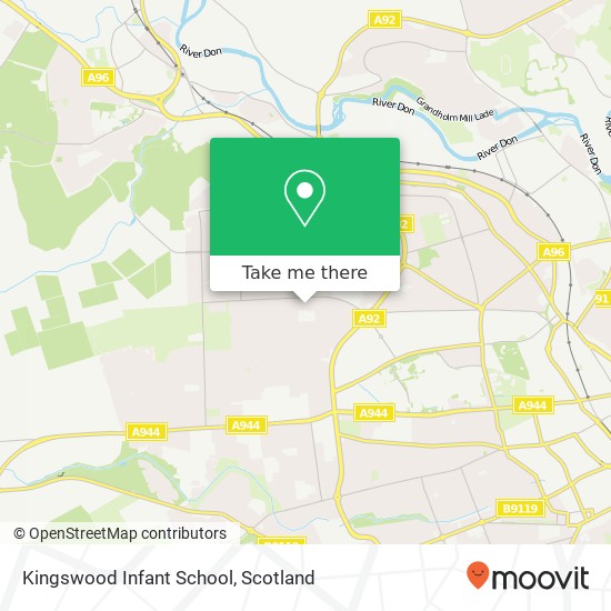 Kingswood Infant School map
