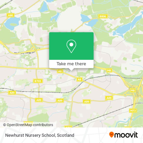 Newhurst Nursery School map