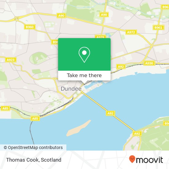 Thomas Cook map