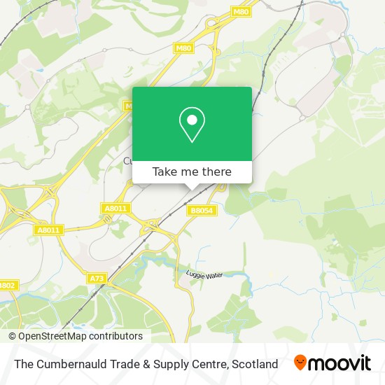 The Cumbernauld Trade & Supply Centre map