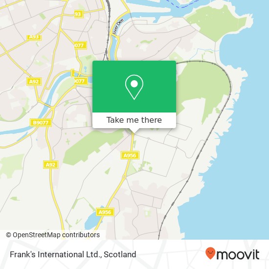 Frank's International Ltd. map