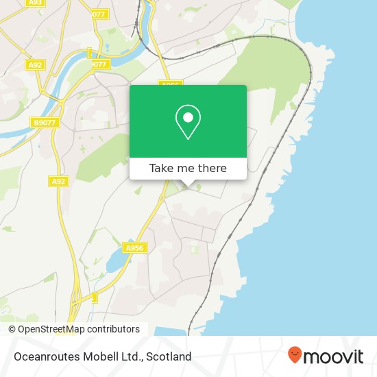 Oceanroutes Mobell Ltd. map