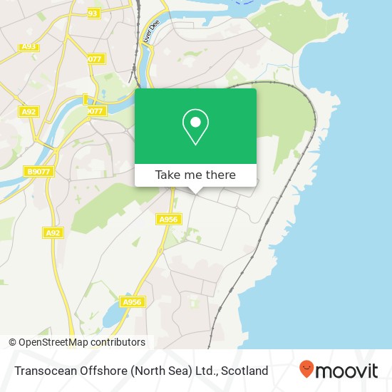 Transocean Offshore (North Sea) Ltd. map