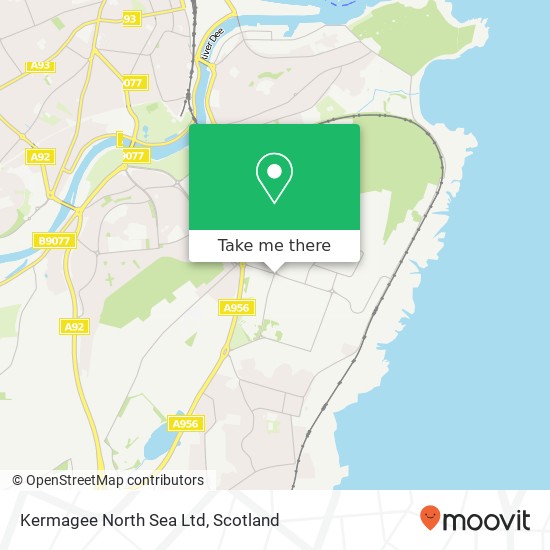 Kermagee North Sea Ltd map