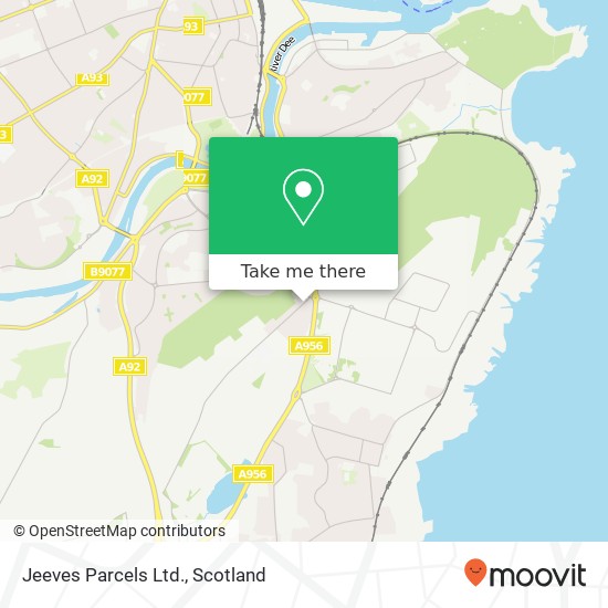 Jeeves Parcels Ltd. map