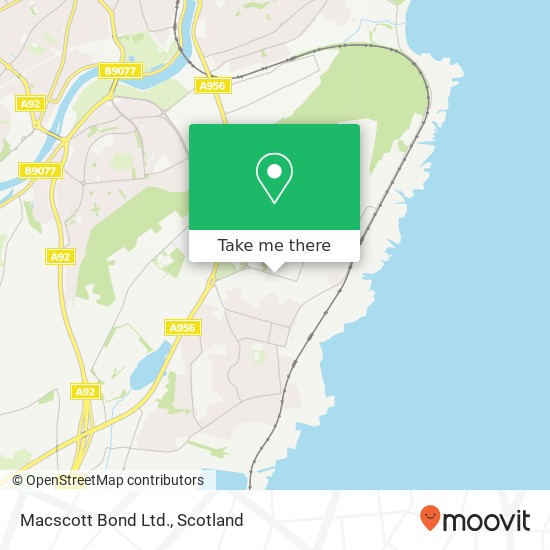 Macscott Bond Ltd. map