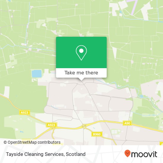 Tayside Cleaning Services map