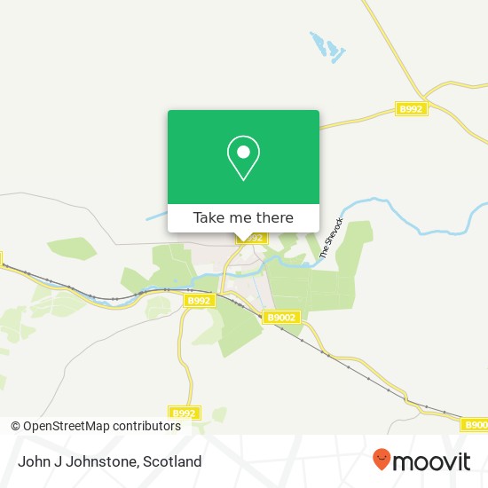 John J Johnstone map