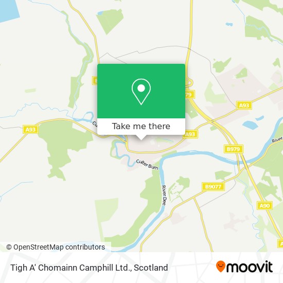 Tigh A' Chomainn Camphill Ltd. map