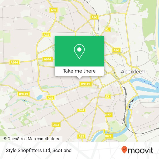 Style Shopfitters Ltd map