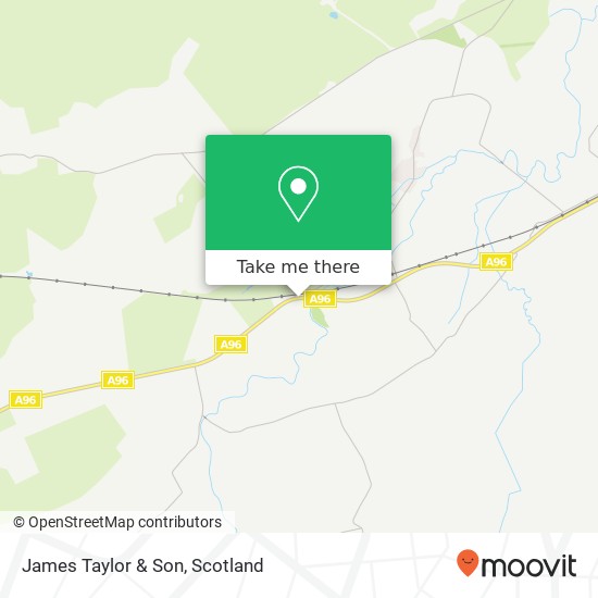 James Taylor & Son map