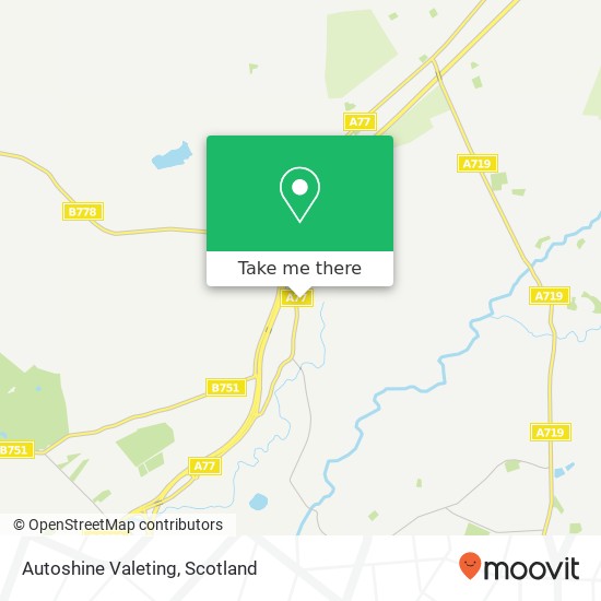 Autoshine Valeting map