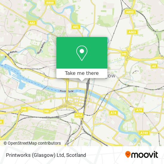 Printworks (Glasgow) Ltd map