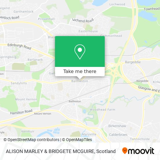 ALISON MARLEY & BRIDGETE MCGUIRE map