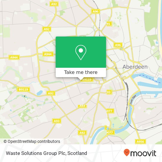 Waste Solutions Group Plc map