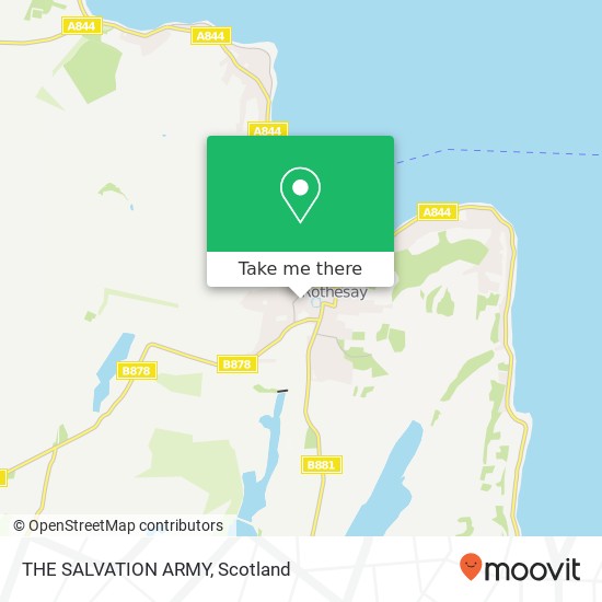 THE SALVATION ARMY map