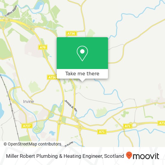 Miller Robert Plumbing & Heating Engineer map