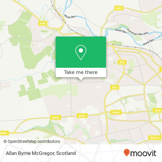 Allan Byrne McGregor map