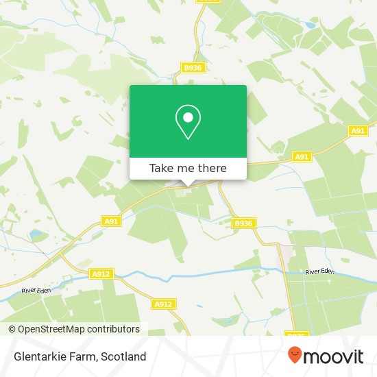 Glentarkie Farm map