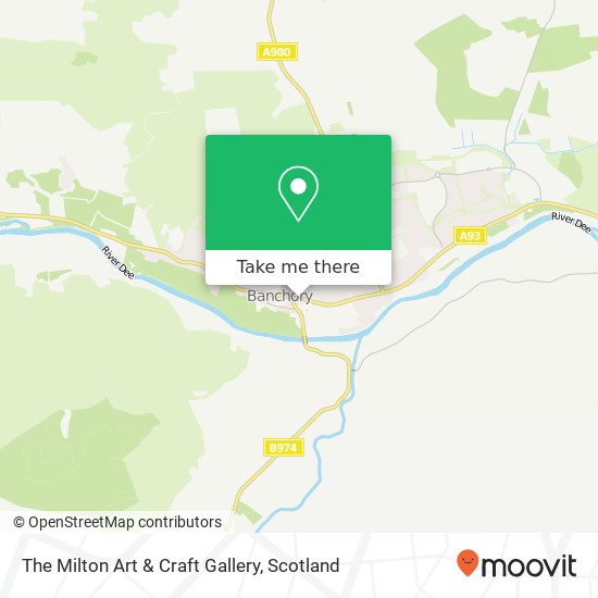 The Milton Art & Craft Gallery map