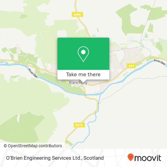 O'Brien Engineering Services Ltd. map