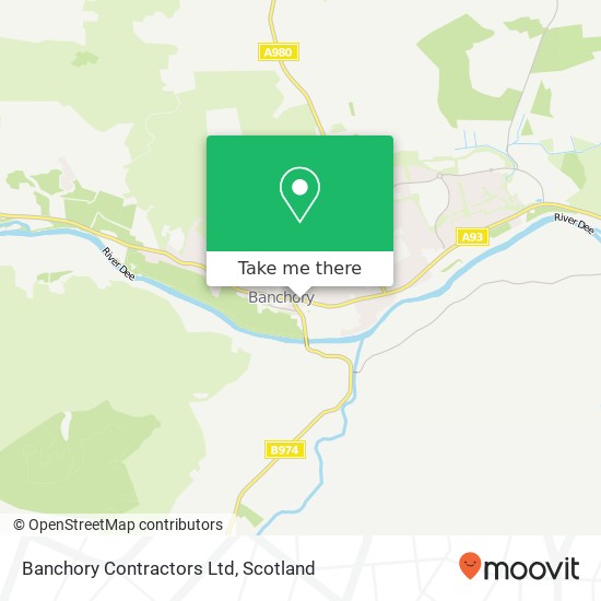 Banchory Contractors Ltd map
