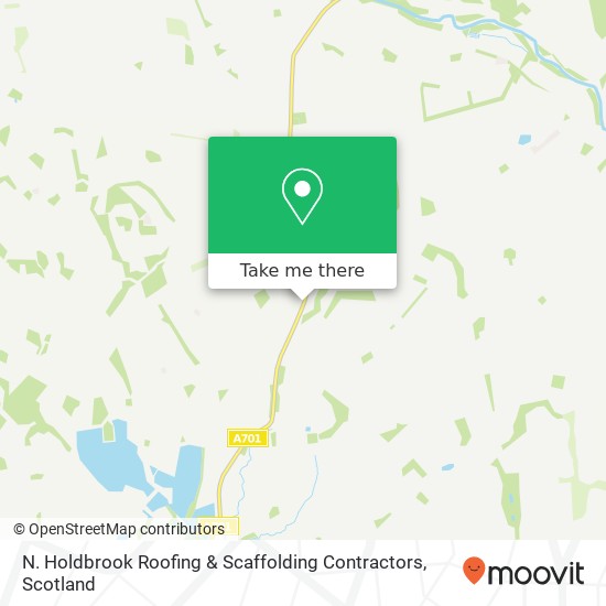 N. Holdbrook Roofing & Scaffolding Contractors map