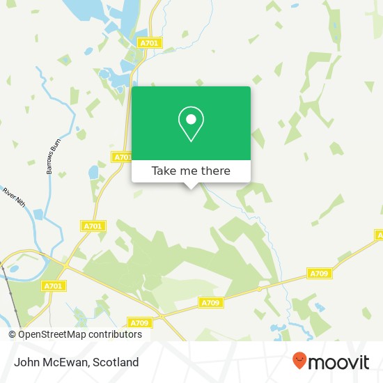 John McEwan map