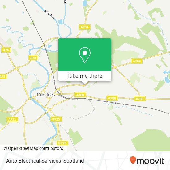 Auto Electrical Services map