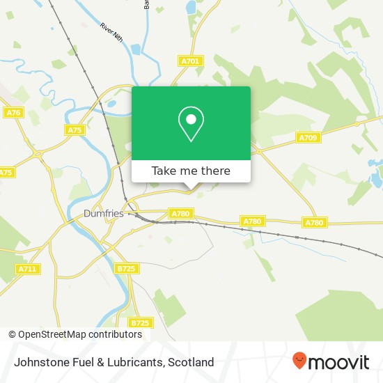 Johnstone Fuel & Lubricants map