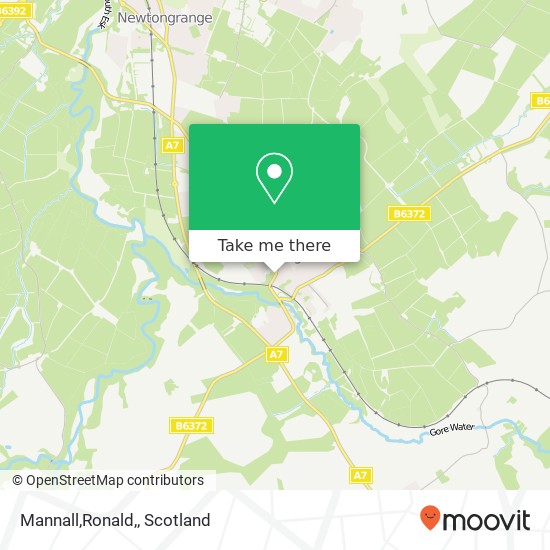 Mannall,Ronald, map