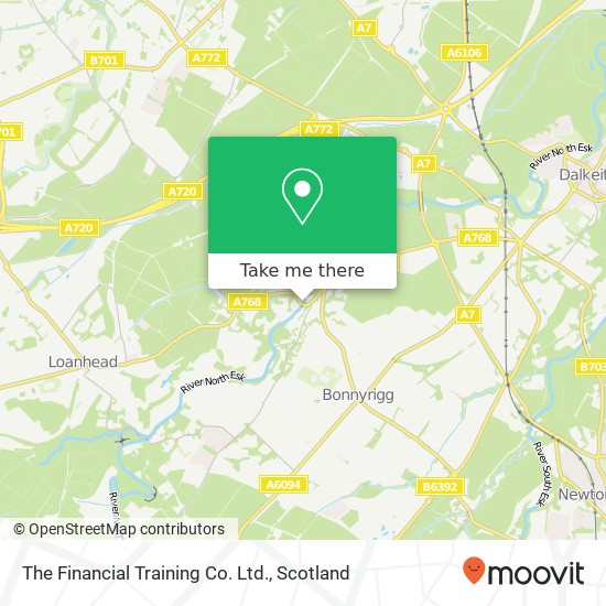 The Financial Training Co. Ltd. map