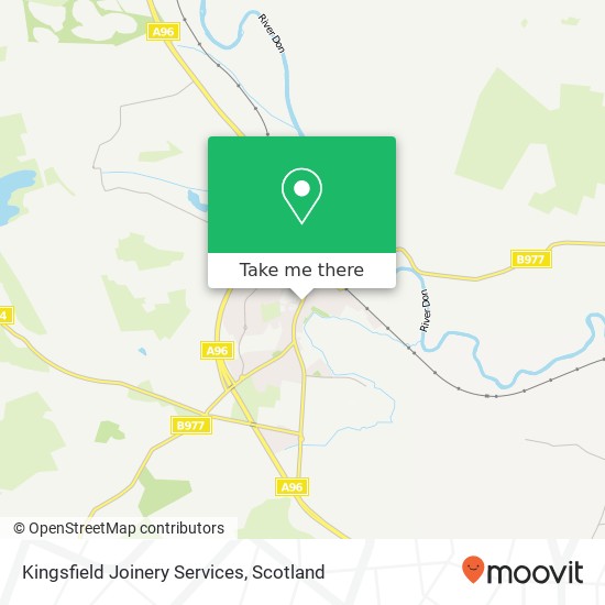 Kingsfield Joinery Services map