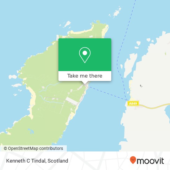 Kenneth C Tindal map