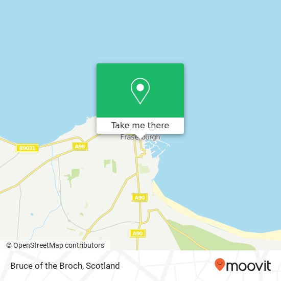 Bruce of the Broch map