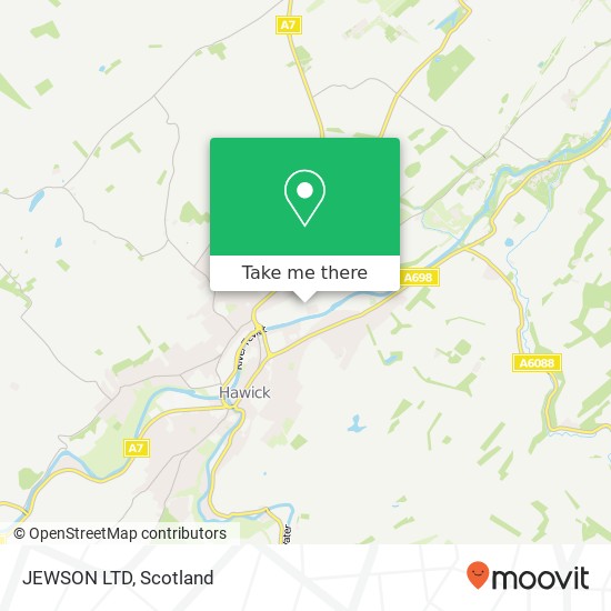 JEWSON LTD map