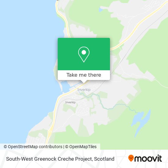 South-West Greenock Creche Project map