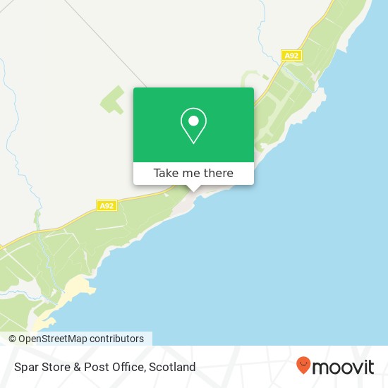 Spar Store & Post Office map