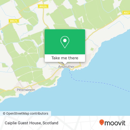 Caiplie Guest House map