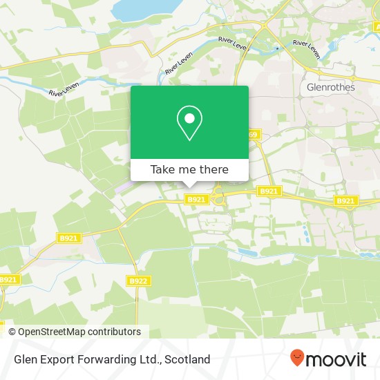 Glen Export Forwarding Ltd. map