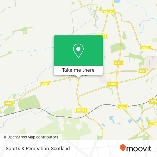 Sports & Recreation map