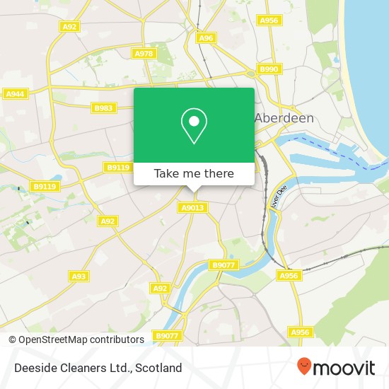 Deeside Cleaners Ltd. map