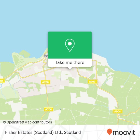 Fisher Estates (Scotland) Ltd. map