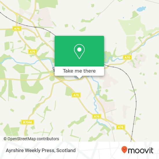 Ayrshire Weekly Press map