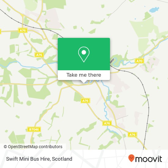 Swift Mini Bus Hire map