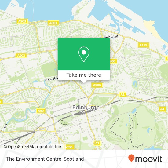 The Environment Centre map