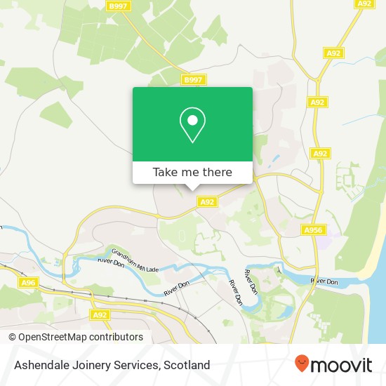 Ashendale Joinery Services map