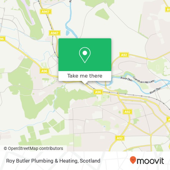 Roy Butler Plumbing & Heating map