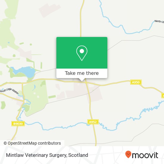 Mintlaw Veterinary Surgery map